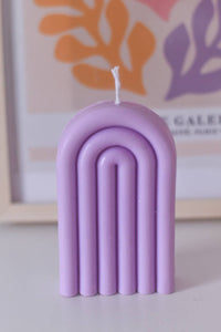 Arc Candle - Purple Candle