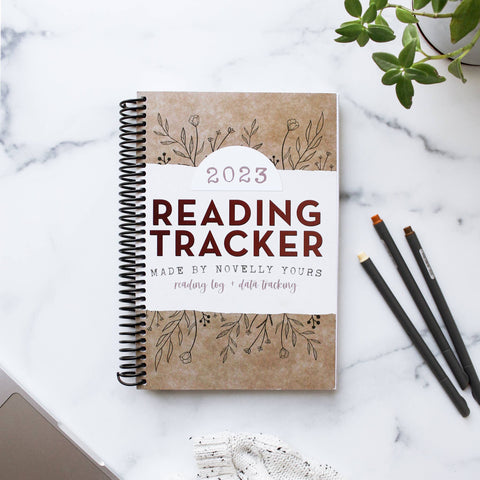 2023 Reading Tracker notebook/log