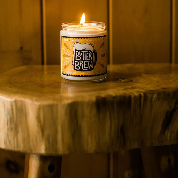 Harry Potter Inspired Butter Brew Soy Candle