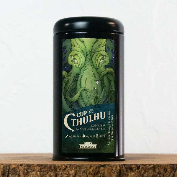 Cup of Cthulhu - H.P. Lovecraft Loose Tea Tin