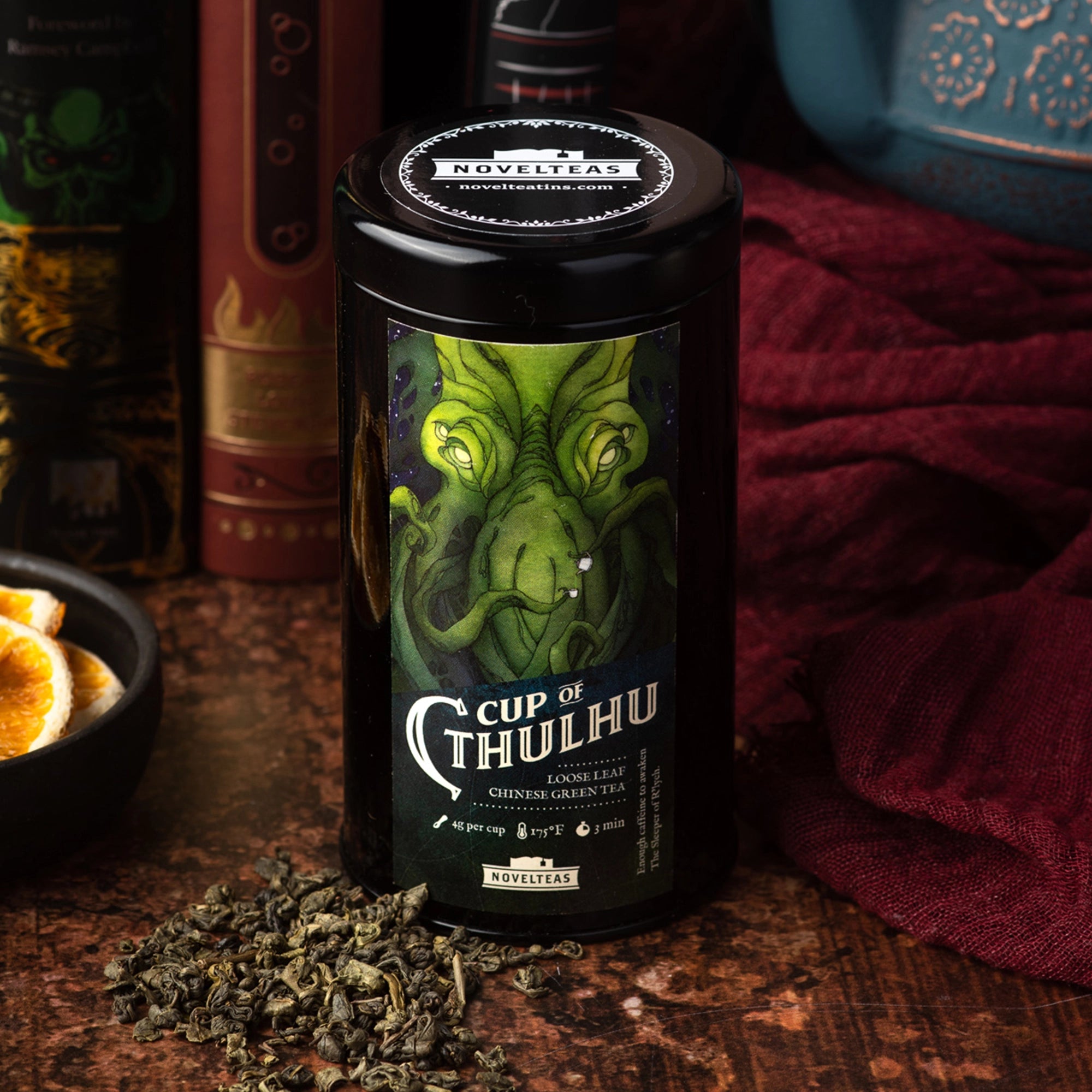 Cup of Cthulhu - H.P. Lovecraft Loose Tea Tin