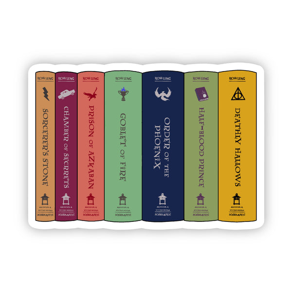 Harry Potter Book Series Vinyl Sticker